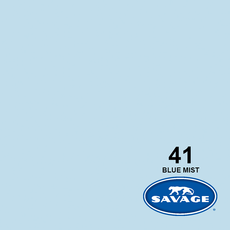 Ciclorama de Papel SAVAGE 2.72x11mts. #41 BLUE MIST
