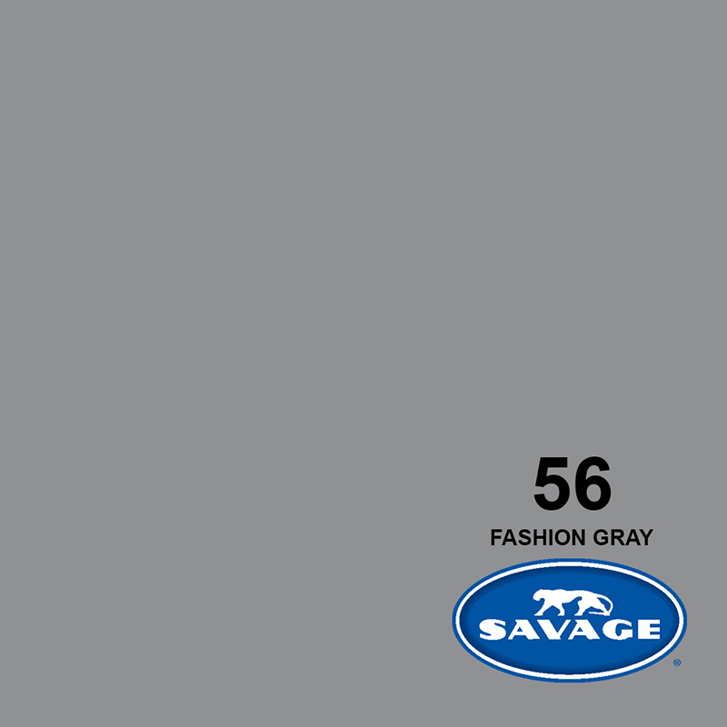 Ciclorama de Papel SAVAGE 2.72x11mts. #56 FASHION GRAY