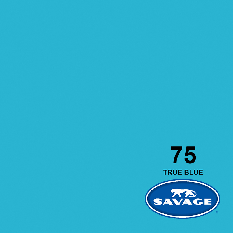 Ciclorama de Papel SAVAGE 2.72x11mts. #75 TRUE BLUE