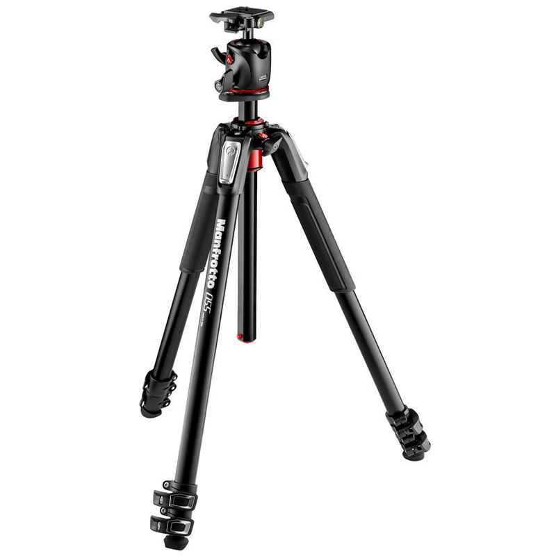 Tripié Manfrotto MT055XPRO3 con Cabeza de Bola MHXPRO-BHQ2 (MK055XPRO3-BHQ2)