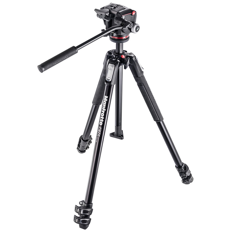 Tripié Manfrotto MT190X3 con Cabeza MHXPRO-2W (MK190X3-2W)