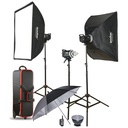 Kit de 3 Flash Godox MS300-D