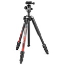 Tripié Manfrotto Element MII con Cabeza de Bola p/8kg. (Rojo) MKELMII4RD-BH