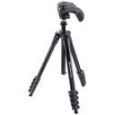 Tripié Manfrotto MKCOMPACTACN con Cabeza Compact Action