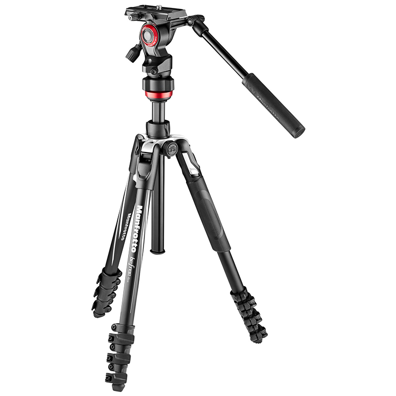 Tripié Manfrotto BeFree Live con Cabeza de Video y Funda (MVKBFR-LIVE)