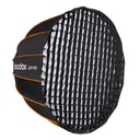Caja Suavizadora Parabólica Godox 90cm. Armado Rápido (Bowens) QRP90G con Grid