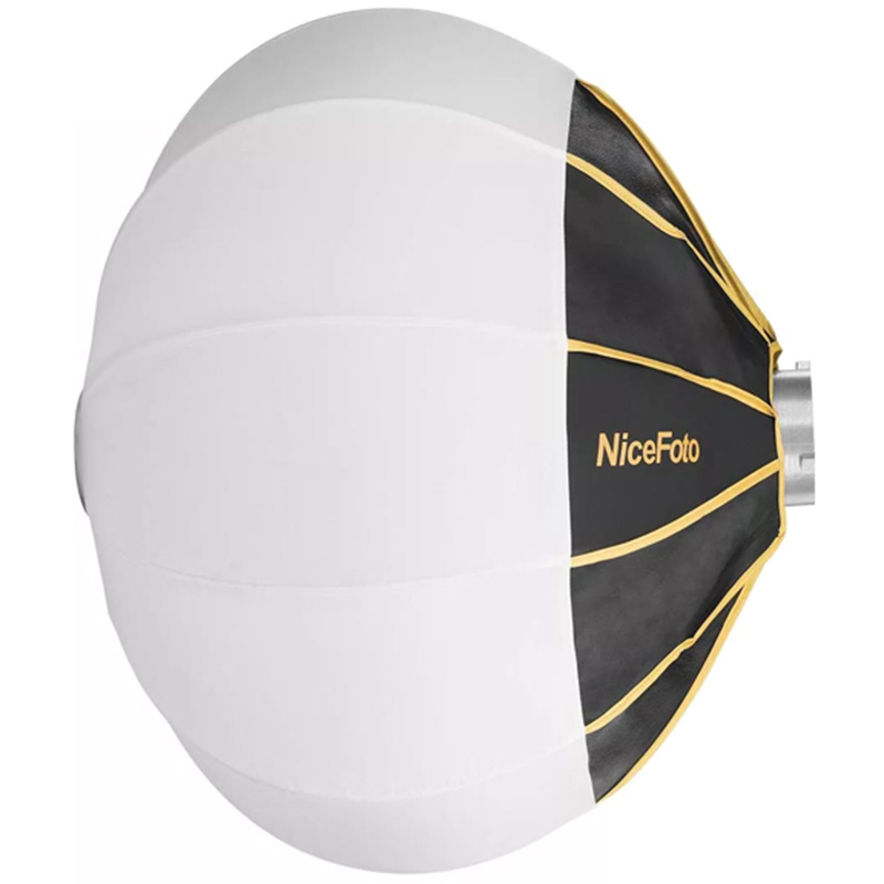 Softbox tipo Globo Plegable NiceFoto 65cm. L-Ø65 (Bowens)