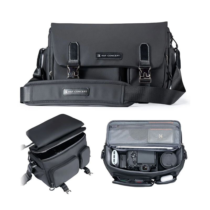 Maleta de Hombro K&F Concept Urban Wonder 11 10L Negro (KF13.142)