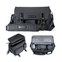 Maleta de Hombro K&F Concept Urban Wander 11 10L Negro (KF13.142)