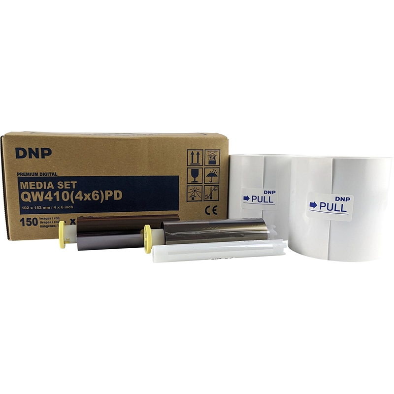 Kit de Impresión DNP (PD) 4x6 para Impresora  QW410 para 300 Impresiones