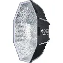 Beauty Dish Plegable Godox EazyFlow Negro/Plata 65cm (Bowens)