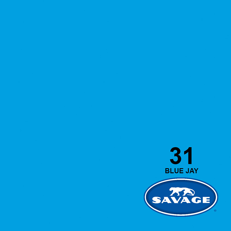 Ciclorama de Papel SAVAGE 1.35x11mts. #31 BLUE JAY