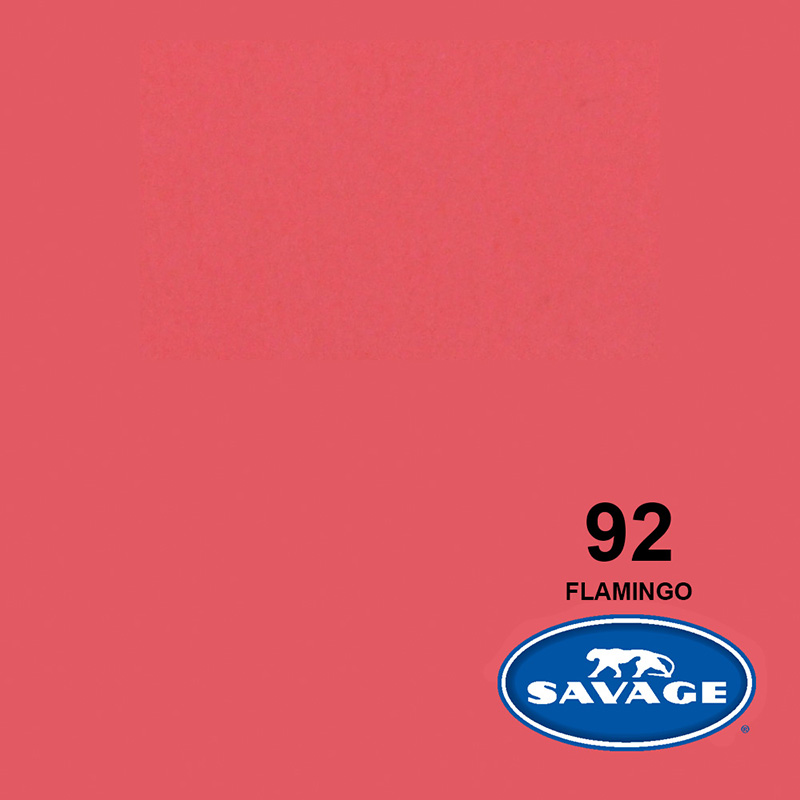 Ciclorama de Papel SAVAGE 1.35x11mts. #92 FLAMINGO