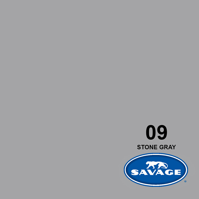Ciclorama de Papel SAVAGE 2.18x11mts. #09 STONE GRAY