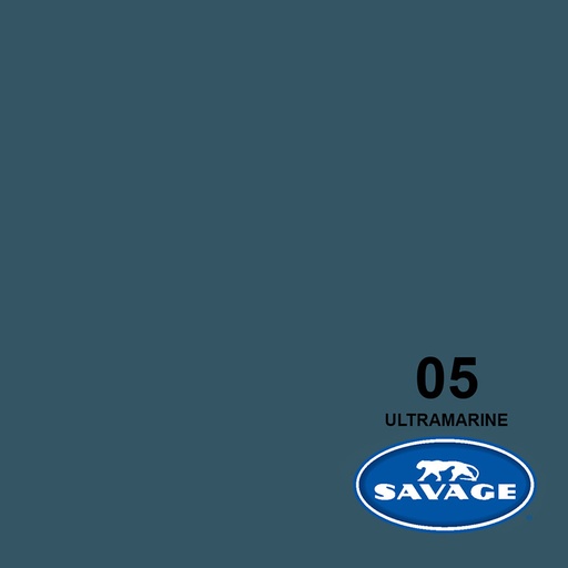 Ciclorama de Papel SAVAGE 1.35x11mts. #05 ULTRAMARINE