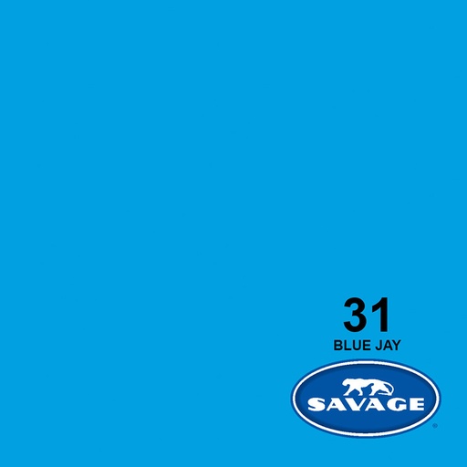 Ciclorama de Papel SAVAGE 1.35x11mts. #31 BLUE JAY