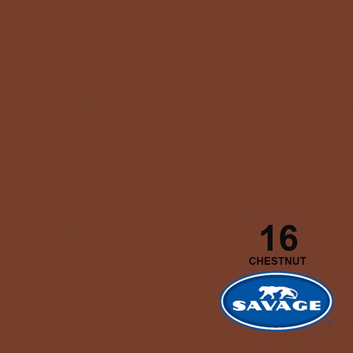 Ciclorama de Papel SAVAGE 2.18x11mts. #16 CHESTNUT