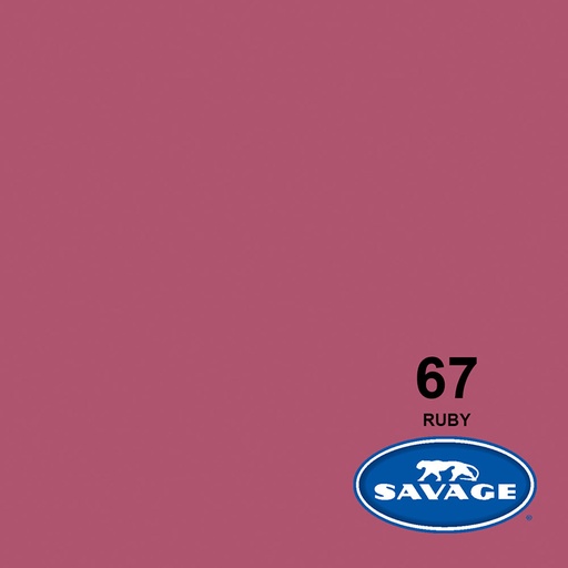 Ciclorama de Papel SAVAGE 2.18x11mts. #67 RUBY