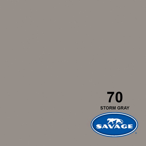 Ciclorama de Papel SAVAGE 2.18x11mts. #70 STORM GRAY