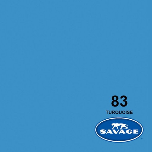 Ciclorama de Papel SAVAGE 2.18x11mts. #83 TURQUOISE