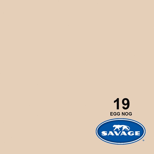 Ciclorama de Papel SAVAGE 2.72x11mts. #19 EGG NOG