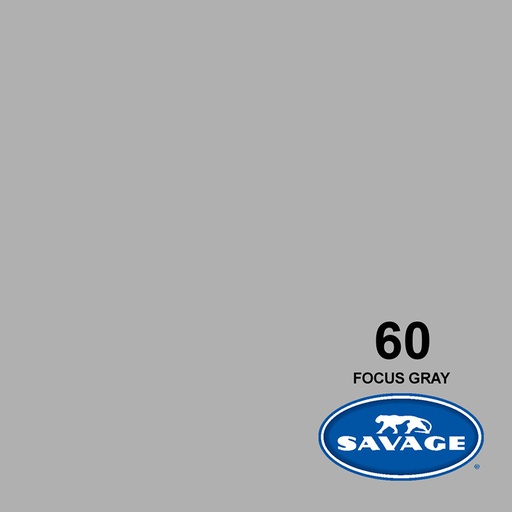 Ciclorama de Papel SAVAGE 2.72x11mts. #60 FOCUS GRAY
