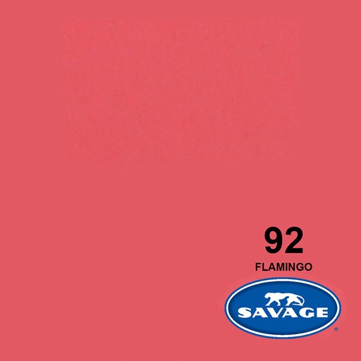 Ciclorama de Papel SAVAGE 2.72x11mts. #92 FLAMINGO