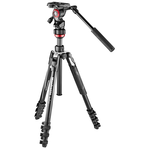 Tripié Manfrotto BeFree Live con Cabeza de Video y Funda (MVKBFR-LIVE)