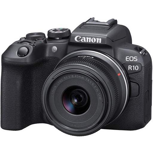 Cámara Canon EOS R10 c/RF-s 18-45mm f/4.5-6.3 IS STM