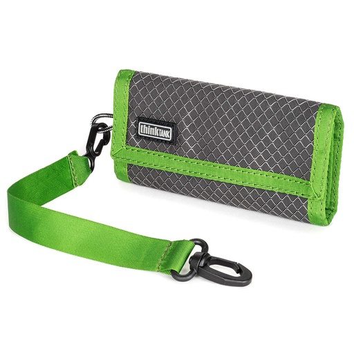 Cartera para 6 Memorias CF o XQD o 12 SD Think Tank Secure Pixel Pocket Rocket (Verde) TT232