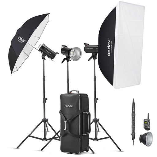 Kit de 3 Flash Godox SK400IIV-D