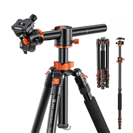 Tripié/Monopié K&F Concept T254A4+BH-28L Aleación Aluminio c/Cabeza de Bola (KF09.090V1)