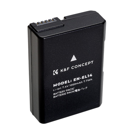 Batería Recargable K&F Concept Tipo EN-EL14 para Nikon (KF28.0020V1)