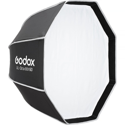 Caja Suavizadora Octagonal Tipo Sombrilla con Grid Godox 60 cm. UL-BOX-OCTA-60 (Bowens)