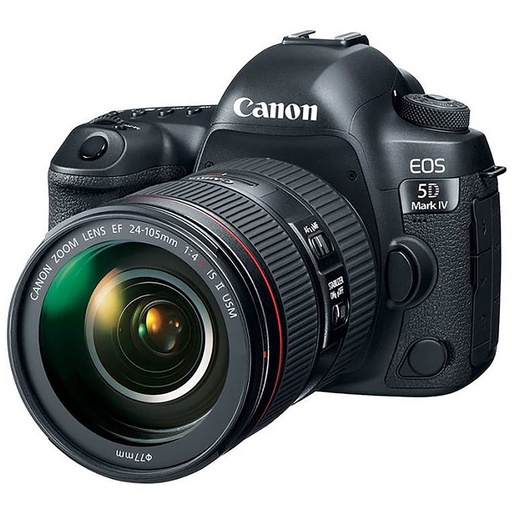 Cámara Canon EOS 5D Mark IV con Lente EF 24-105mm f/4L IS USM