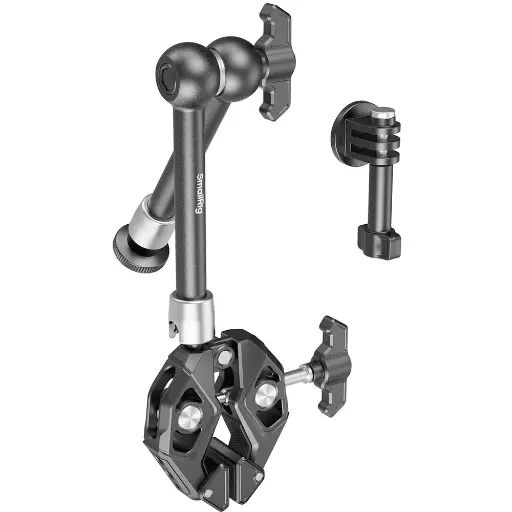 Brazo Mágico SmallRig 4454 con Pinza y Montura para Cámara de Acción