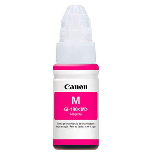 Botella de tinta Canon MAGENTA 70ml. GI-190M