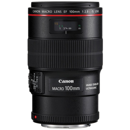 Lente Canon EF 100mm F/2.8L Macro IS USM
