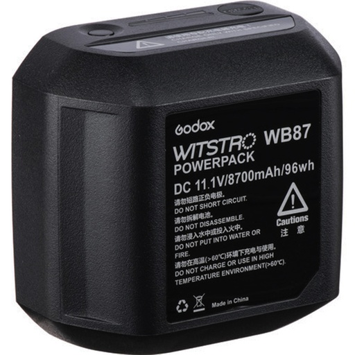 Batería WB87 para Flash Godox AD600/AD600B/AD600M/AD600BM